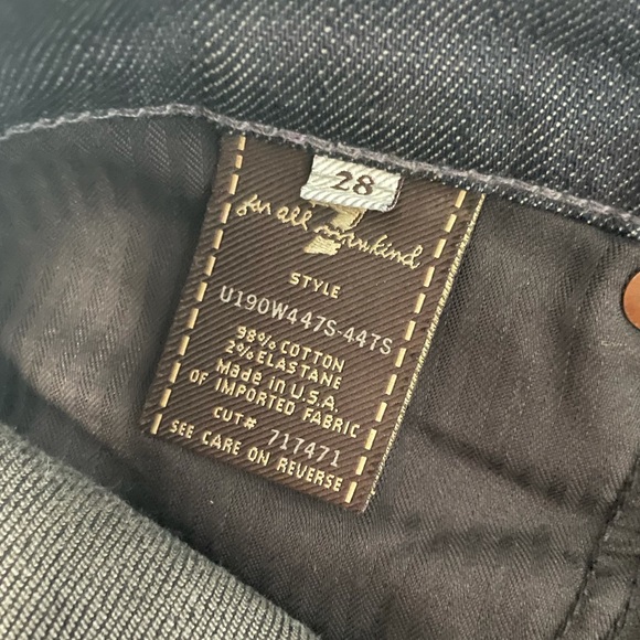 NWOT 7 For All Mankind Straight Leg Jeans size 28 - Picture 7 of 8
